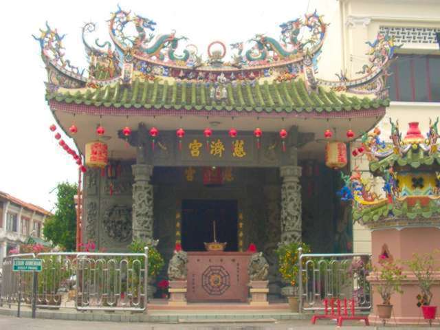 Yap Kongsi, a colorful temple